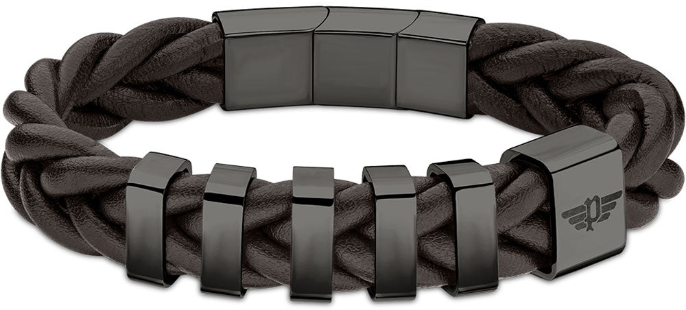 GEAR Armband mit Edelstahlelementen - Police Modell: PEAGB2211526