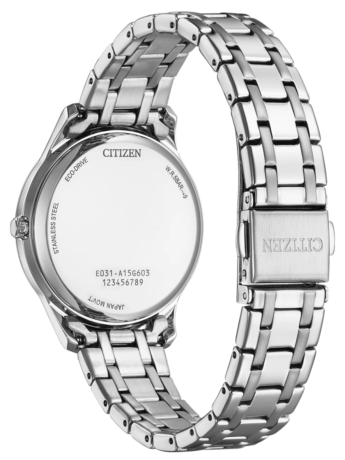Citizen Elegance EM0411-71X Uhr • Eco-Drive Solarantrieb • Saphirglas