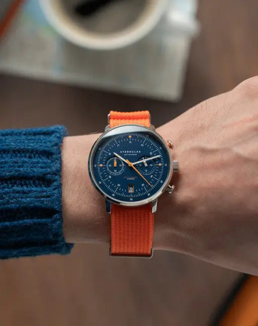 Sternglas Chrono S01-HC06-FI02 - blaues Zifferblatt