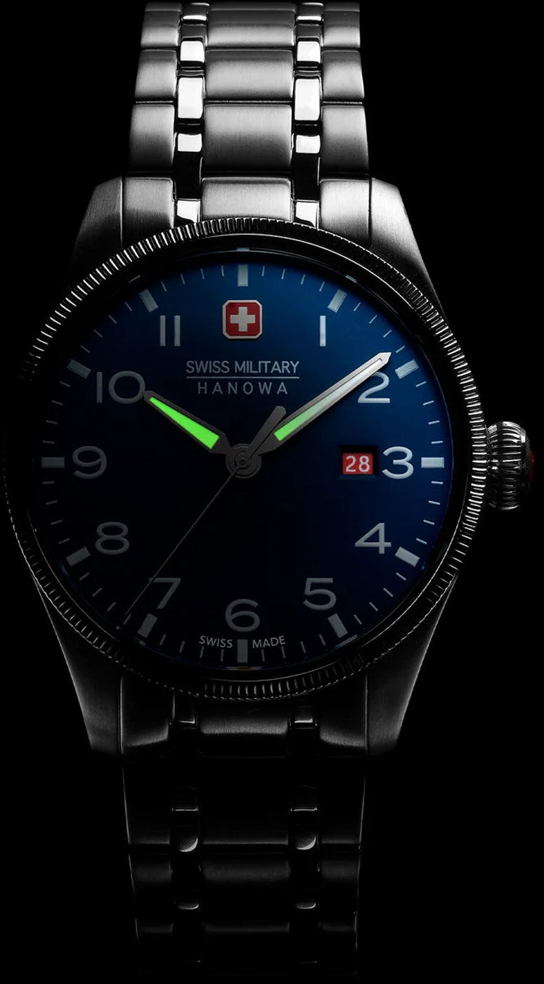 Swiss Military by Hanowa Thunderbolt SMWGH0000802 Herren Uhr • Swiss Made • Saphirglas