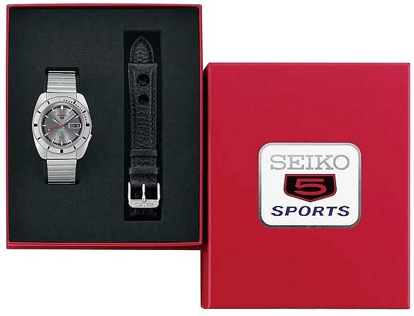 Seiko 5 Sports SRPL03K1 Herrenuhr • Automatik • LumiBrite