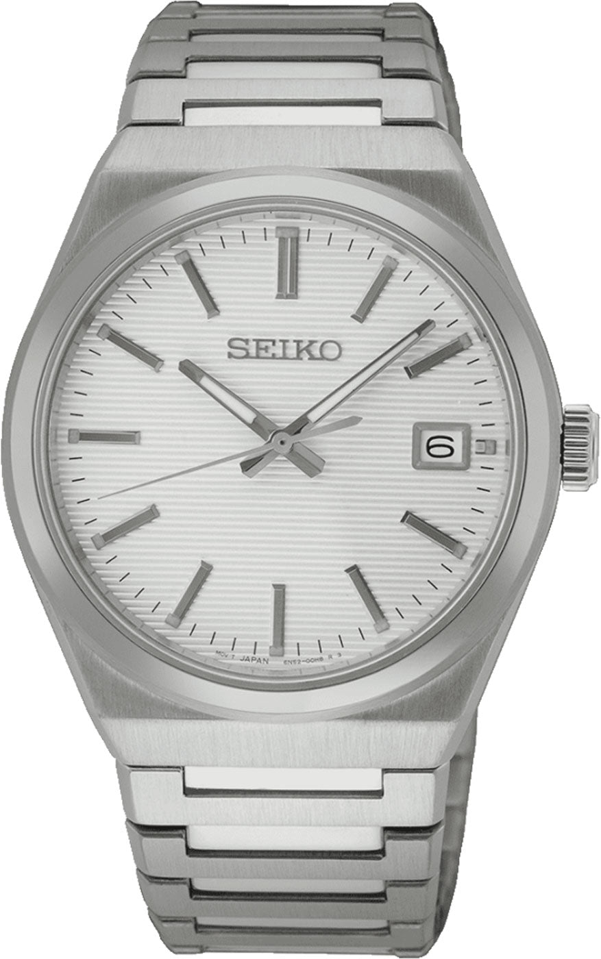 Seiko Classic SUR553P1 Herren Uhr • Präzises Quarzwerk • Kratzfestes Saphirglas