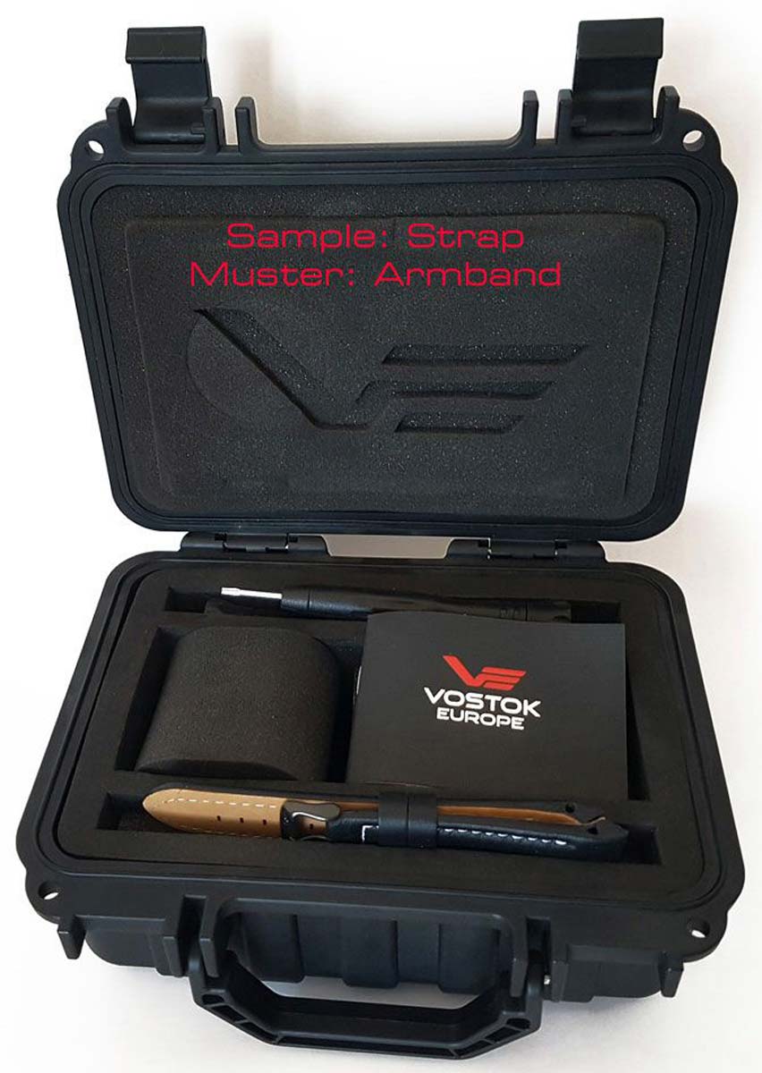 Vostok Europe Anchar 6S21-510C582 Herren Uhr • Quarz Chronograph • 30 ATM Wasserdicht