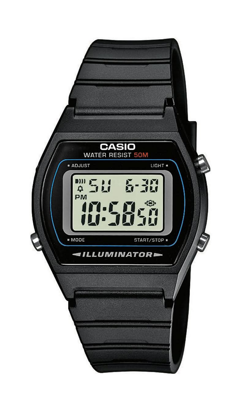 Casio W-800H-1AVEF Herrenuhr • 10 Jahre Batterie • 100M Wasserdicht