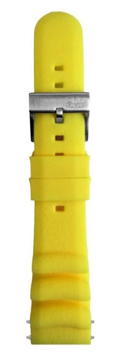 Herrenuhr, Automatik-Taucheruhr aus Edelstahl- Gelb - UMF Ruhla Modell: 1958M-5