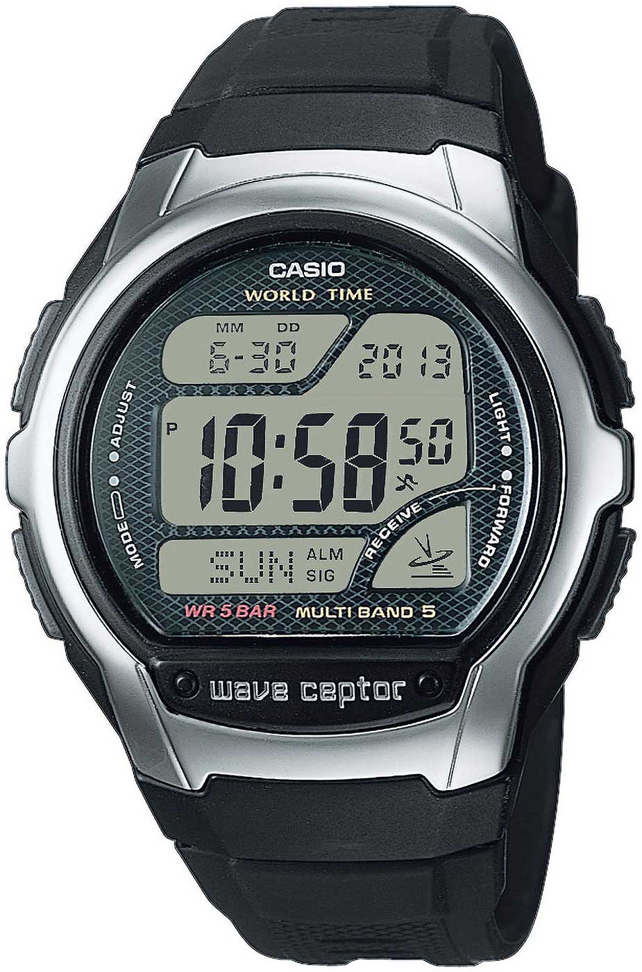Casio Collection WV-58R-1AEF Men's Watch • Radio Controlled • World Time