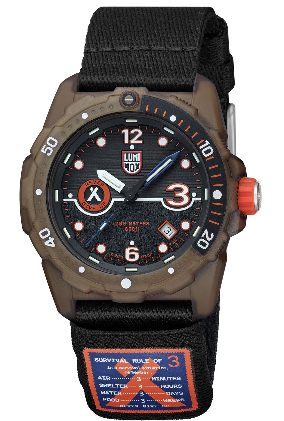 Herrenuhr Bear Grylls Rule of 3 X tide - Luminox Modell: XB.3721.ECO
