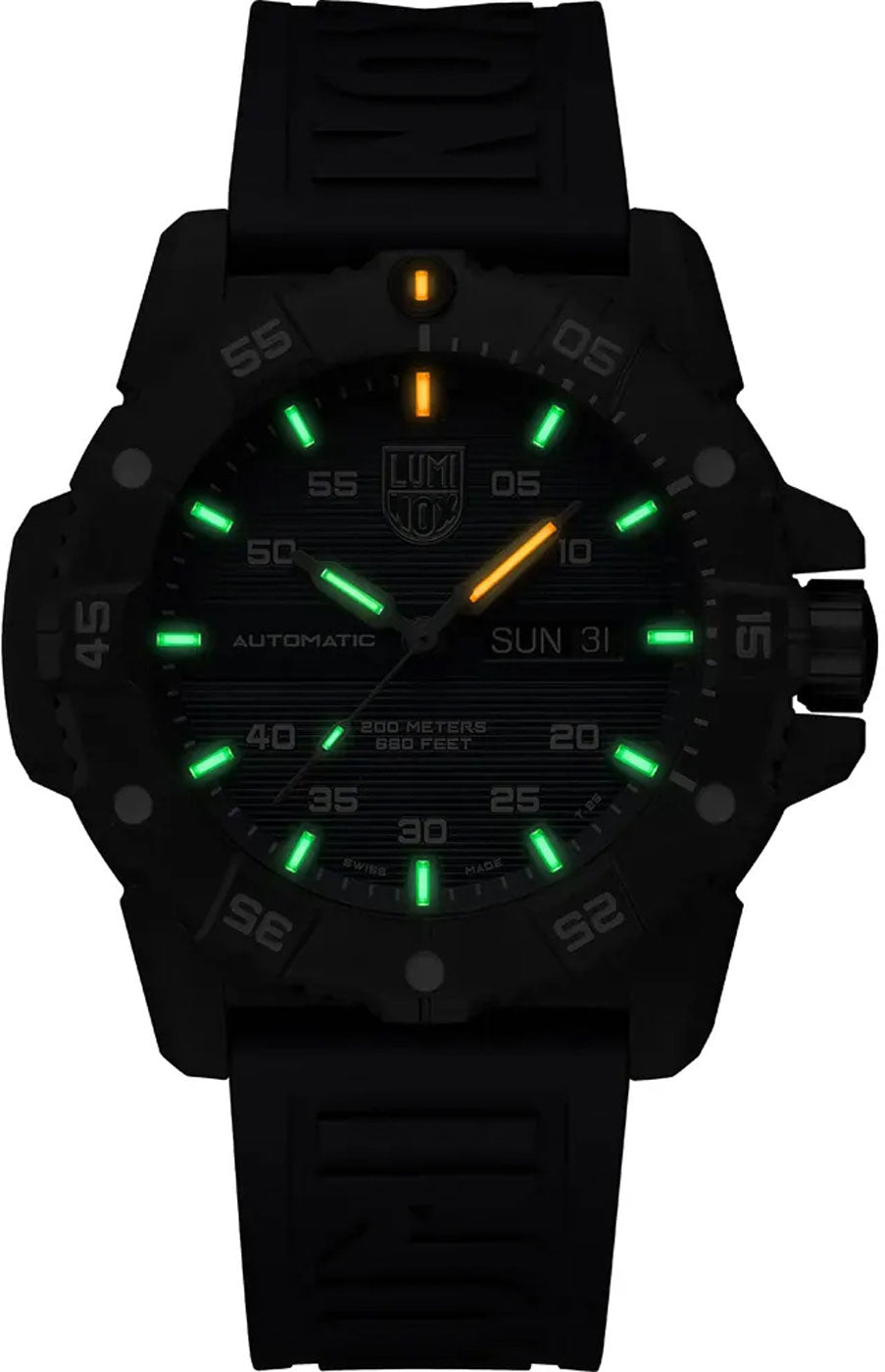 Luminox Master Carbon SEAL 3860 Series XS.3863 Herren Uhr • Automatik • Carbonox+