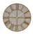 AMS W9635 Wanduhr Holz • Lasergeschnittenes Design • Quarzwerk