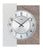 AMS W9580 Wanduhr Naturstein/Aluminium • Quarzwerk • Aluminium-Zifferblatt