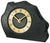 AMS T1105 Tischuhr Gold • Quarzwerk • Aluminium-Zahlenring