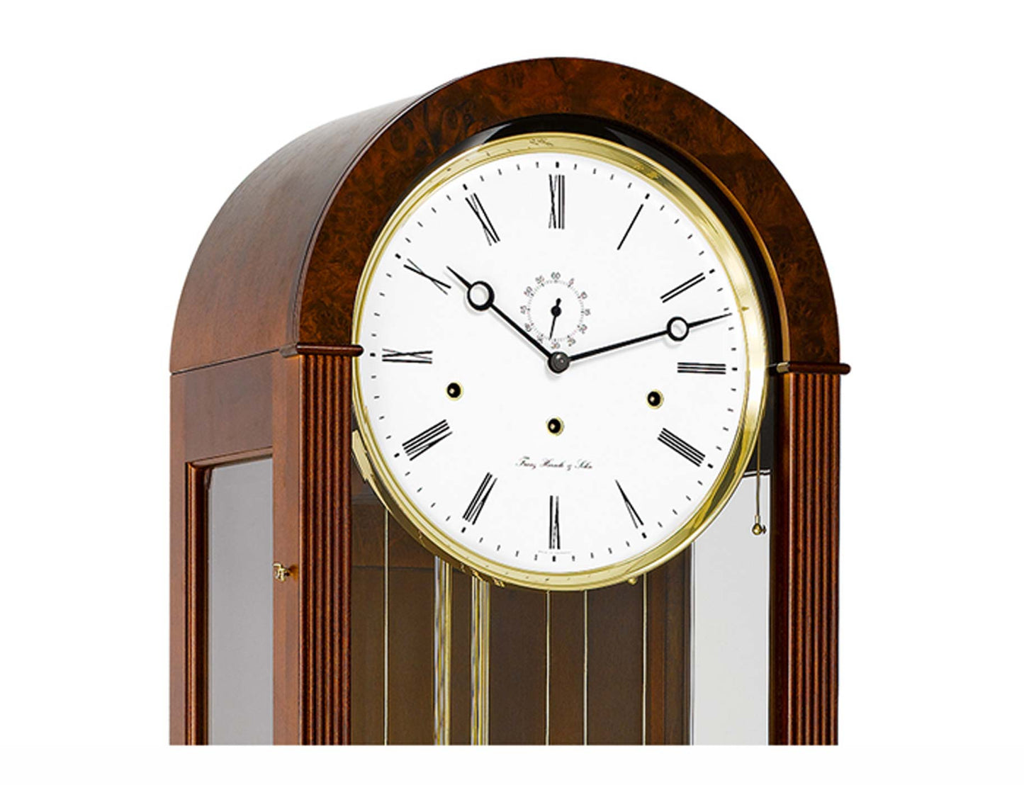 Hermle Standuhr 193x52x32 cm Holz • Westminster Schlagwerk • Bevelled Glas