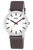 Boccia Classic 3670-04 Herrenuhr Grau • Bahnhofsuhrdesign • Leichtes Titangehäuse