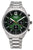Boccia 3732-02 Herren Armbanduhr Grün • Saphirglas • Chronograph Titan