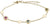 Armband mit 5 bunten Turmalinen in Zargenfassungen - Boccia Jewelry Modell: 03042-02
