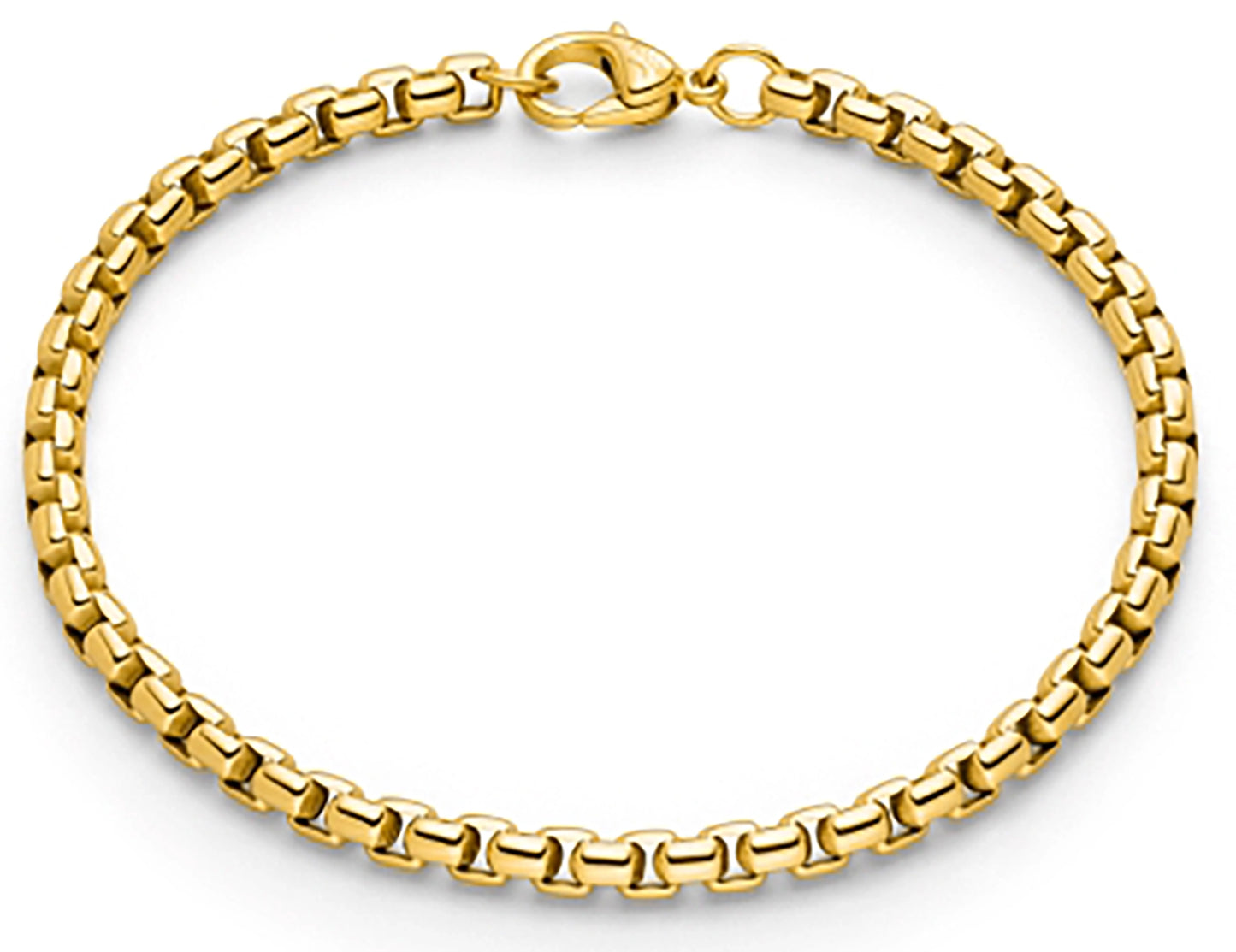 Armband Panzerkette Titan vergoldet Boccia Jewelry Modell 030640220