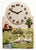 Terrastudio Wanduhr 35x23 cm Keramik • Handgefertigt • Made in Germany