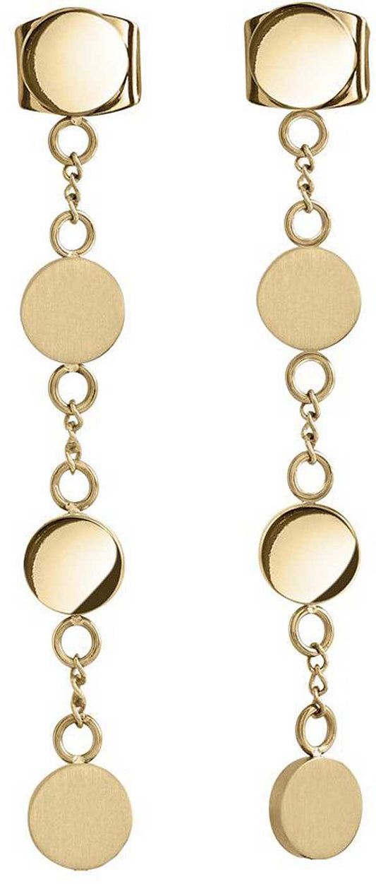 Ohrhänger aus Titan mit Plättchen Anhängern - Boccia Jewelry Modell: 05063-02