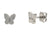 Ohrstecker aus Titan, Schmetterling - Boccia Jewelry Modell: 05091-01