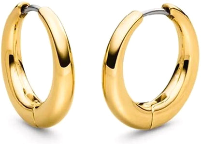 Creolen aus Titan, vergoldet - Boccia Jewelry Modell: 05100-02