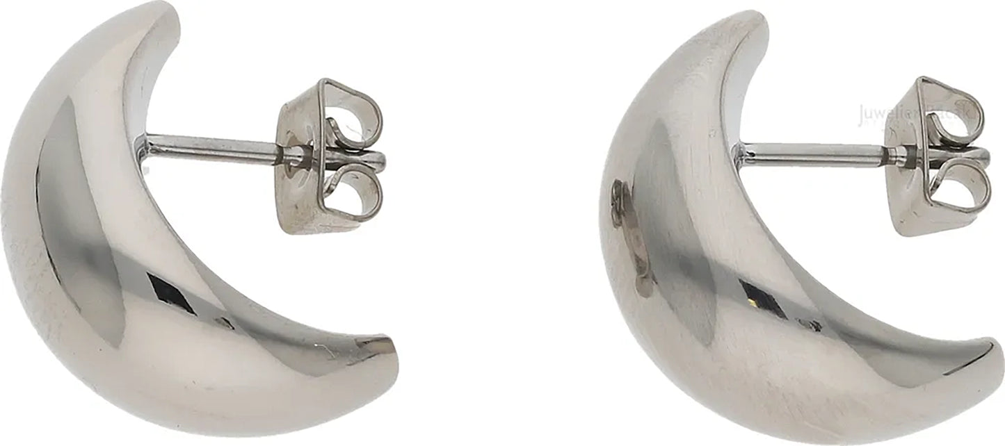 Ohrstecker aus Titan, mondförmig - Boccia Jewelry Modell: 05101-01