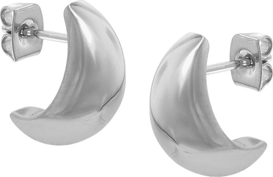 Ohrstecker aus Titan, mondförmig - Boccia Jewelry Modell: 05101-01