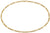 Goldfarbene Halskette mit feiner Gliederkette