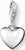 Thomas Sabo Charm Anhänger Modell: 0913-001-12 Herz - 925 Sterlingsilber