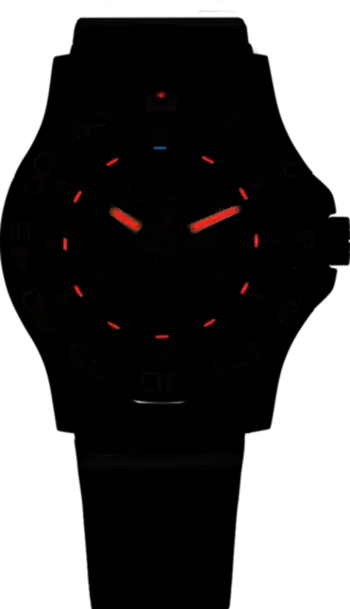 Traser P66 Elite Red 100378 Herrenuhr • Trigalight H3 • Swiss Made