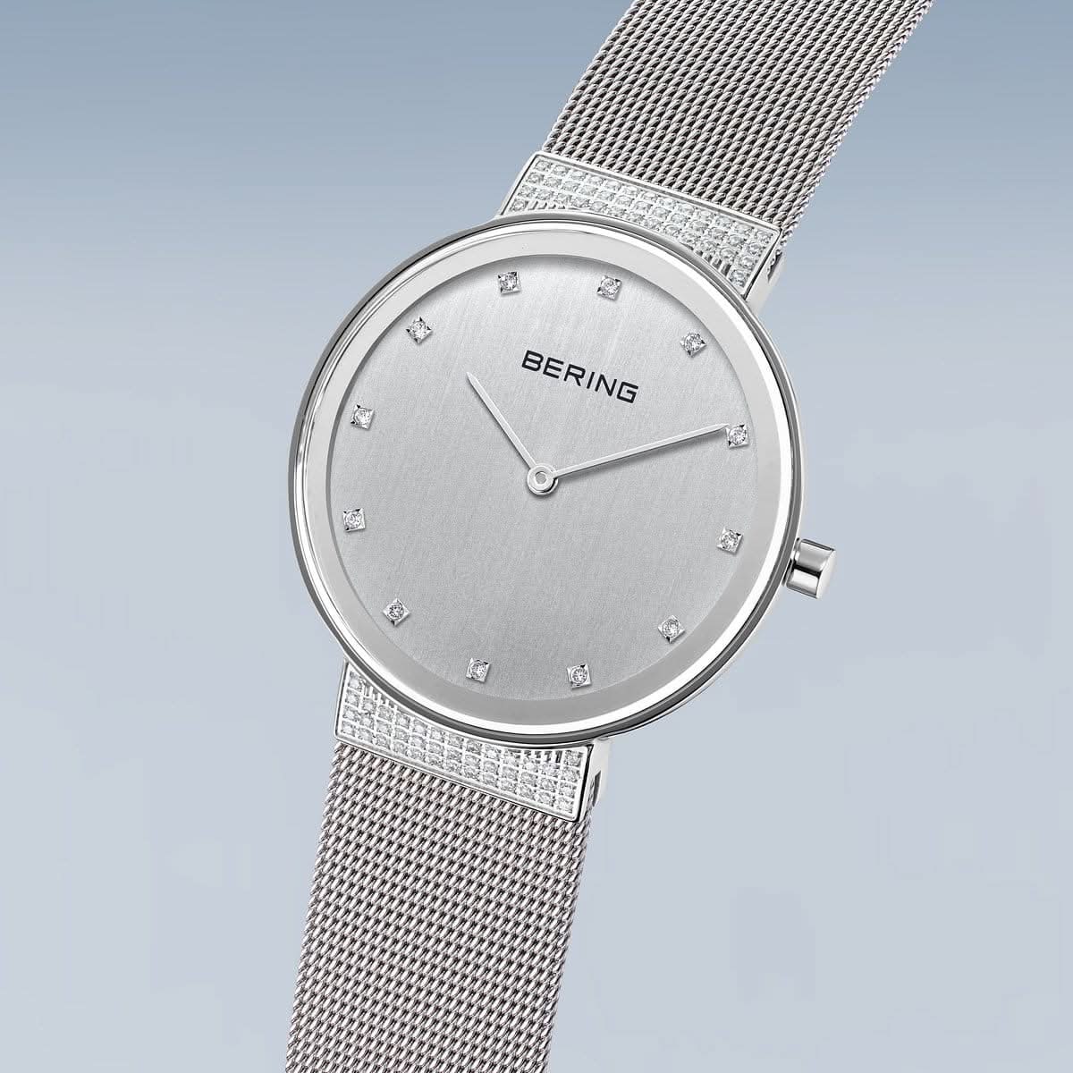 Bering Classic 10135-0005 Damenuhr • Saphirglas • Milanaise