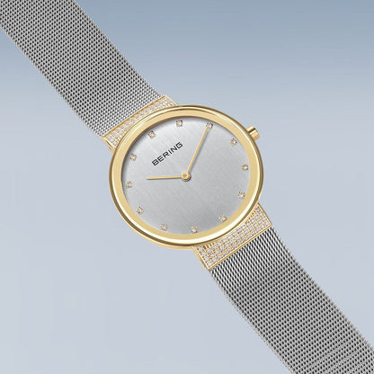 Bering Classic 10135-0105 Damenuhr • Saphirglas • Milanaise