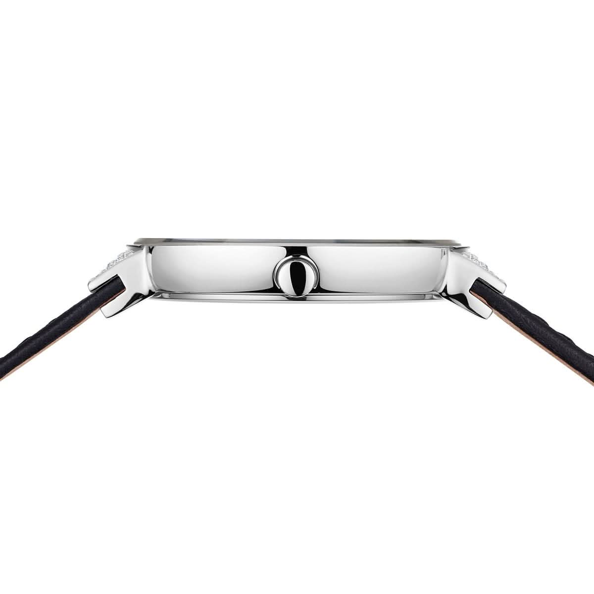 Bering Classic 10135-4025 Damenuhr • Kratzfestes Saphirglas • Feines Milanaise-Armband