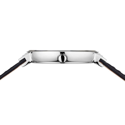 Bering Classic 10135-4025 Damenuhr • Kratzfestes Saphirglas • Feines Milanaise-Armband