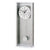 AMS Wall Clock 51x20x7 cm Metal • Radio-Controlled Movement • Elegant Pendulum