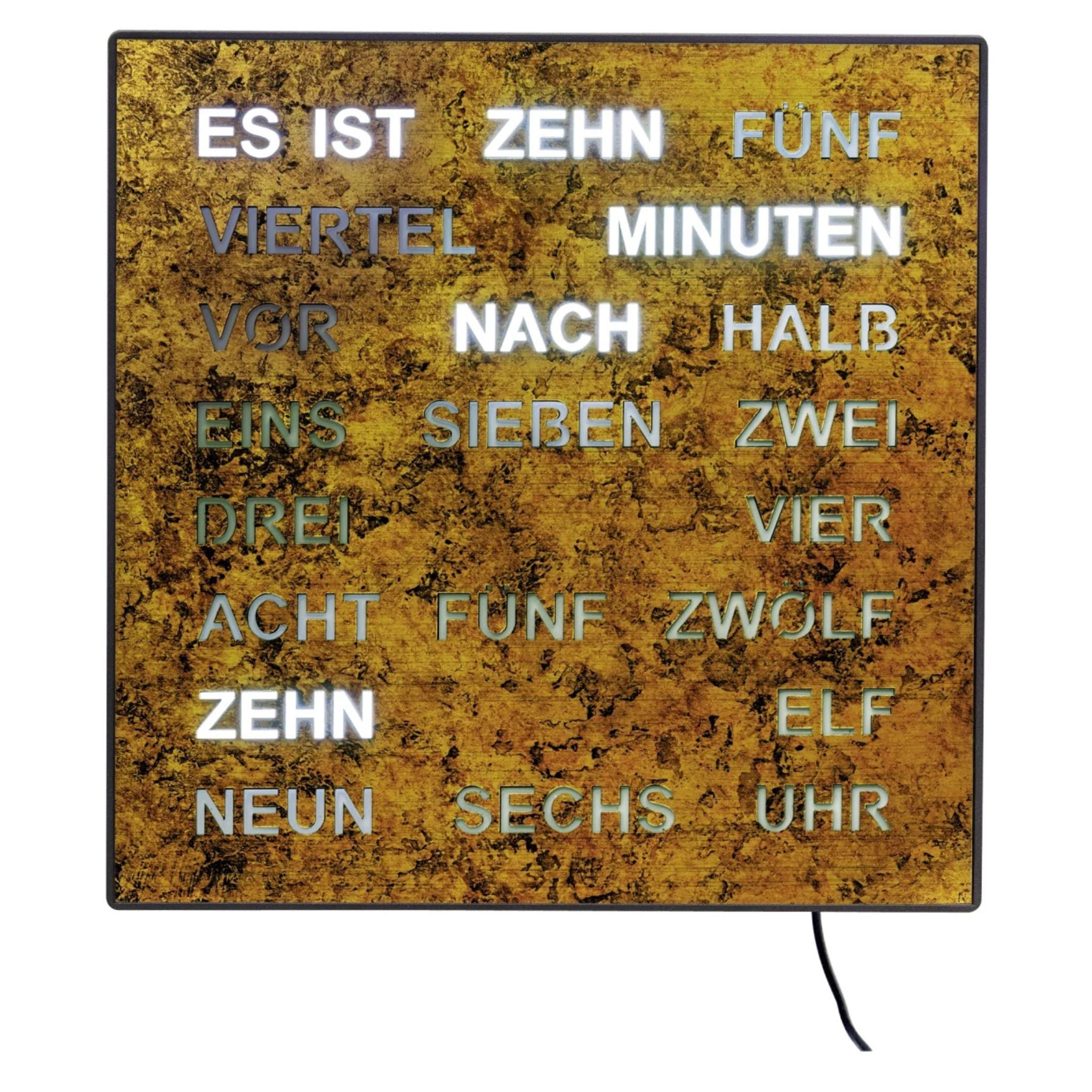 AMS Tisch- und Wanduhr 1243 - Kunststoffgehäuse