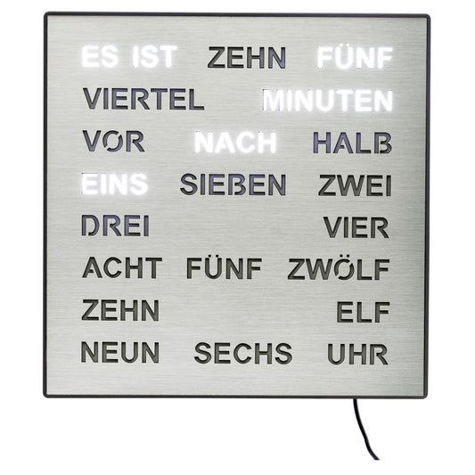 AMS Tisch- und Wanduhr 1245 - Kunststoffgehäuse