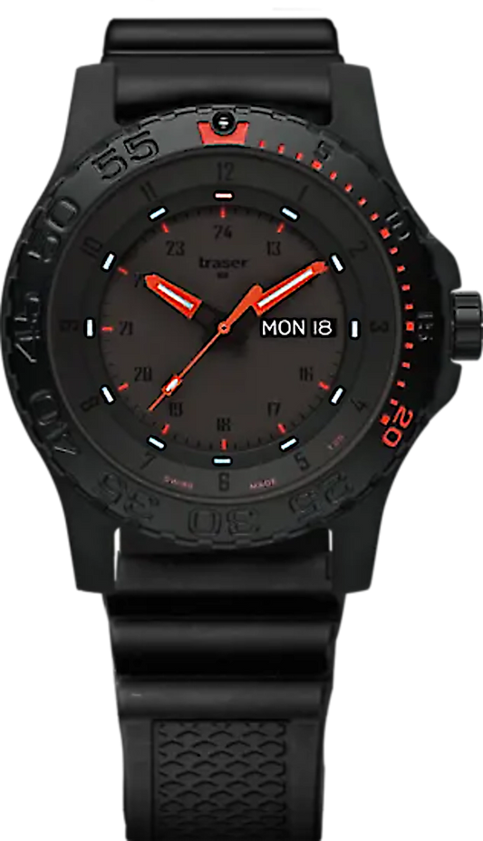 Herrenuhr - Serie: P66 Red Combat - Traser Modell: 104148