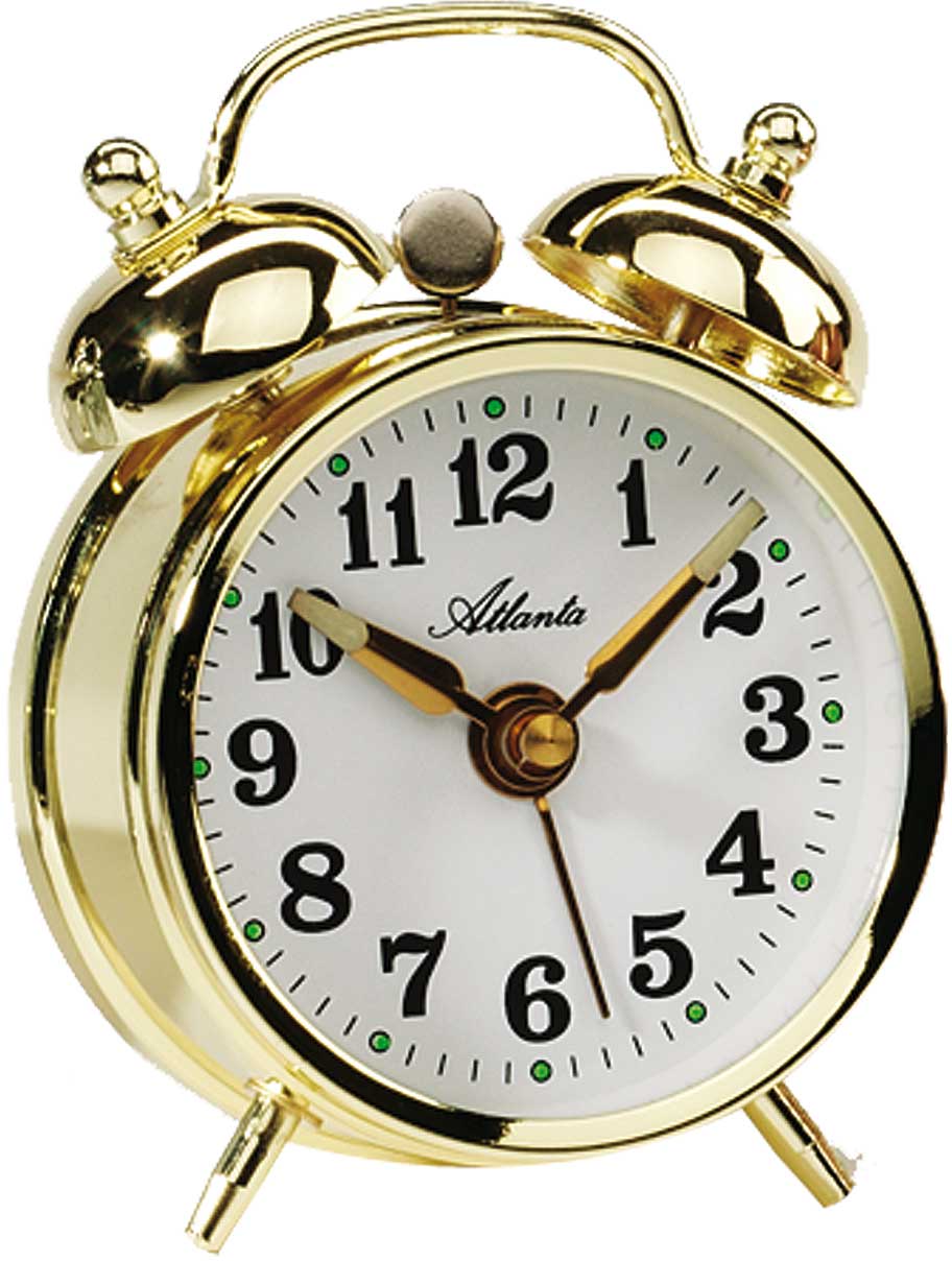 mechanischer Doppelglockenwecker - Atlanta Modell: 1068/9