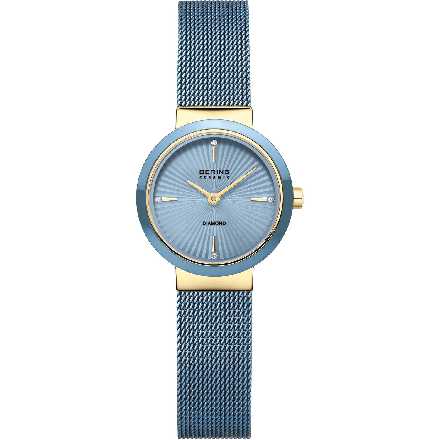 Bering Classic 10725-339 Damen Armbanduhr • Saphirglas • Keramiklünette