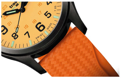 Traser P67 Officer Pro 107423 Herren Uhr • Swiss Made Quarz Uhrwerk • trigalight Beleuchtung