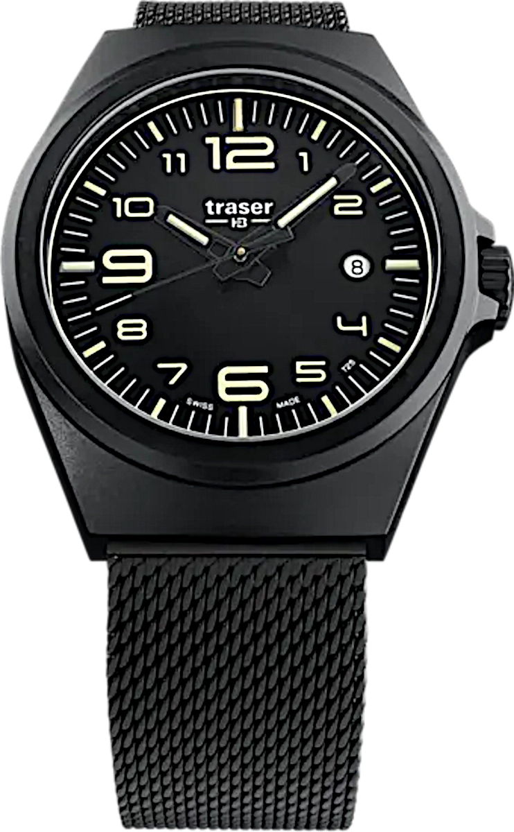 Traser P59 Essential 108206 Herrenuhr • Trigalight • Saphirglas
