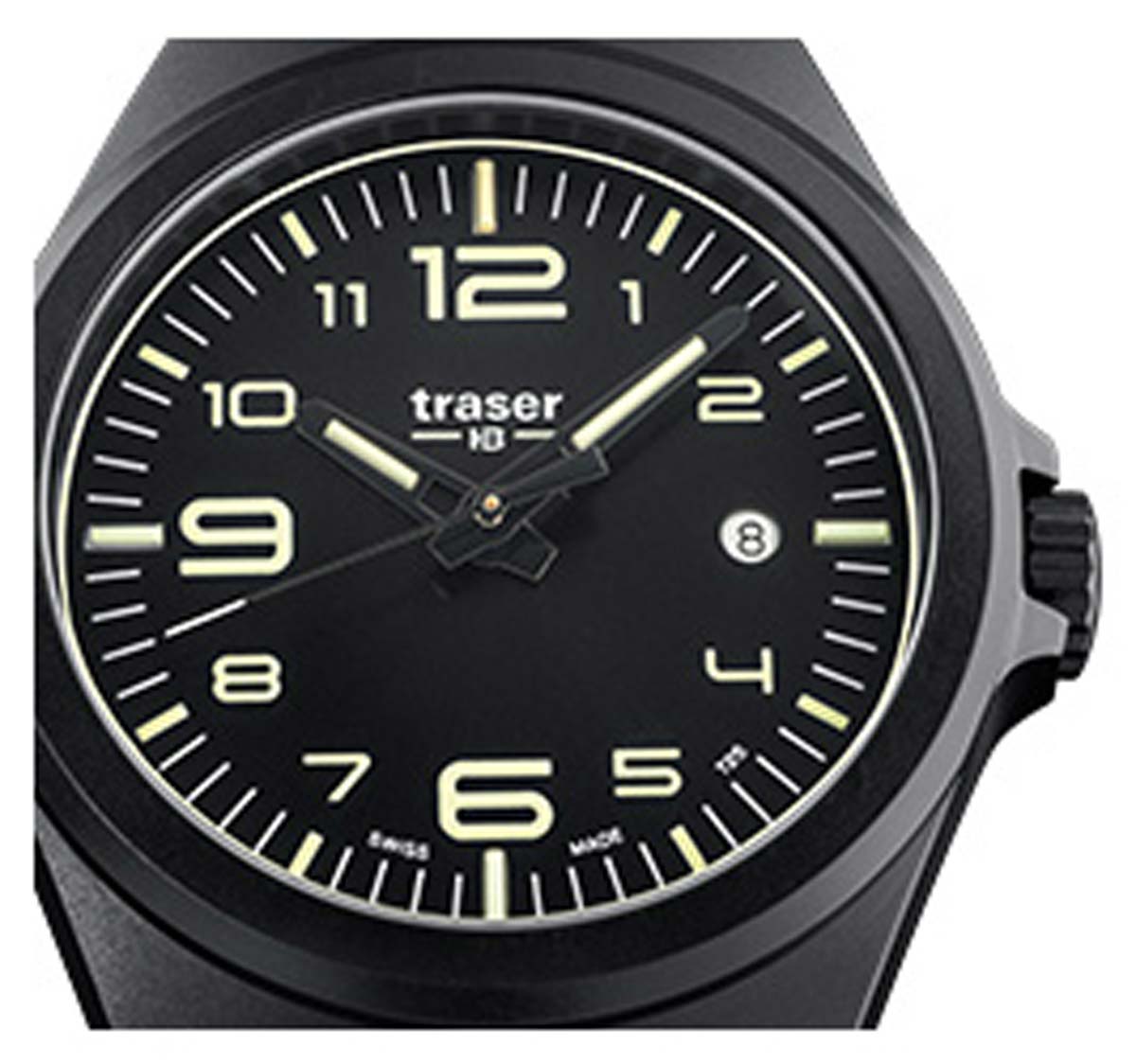 Traser P59 Essential M Black 108218 Herren Uhr • trigalight-Technologie • Saphirglas