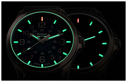 Traser P67 Officer Pro 108632 Herren Uhr • Trigalight-Technologie • Swiss Made Quarz