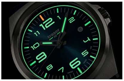 Traser P59 Essential M Black 108638 Herren Uhr • Trigalight-Technologie • Saphirglas