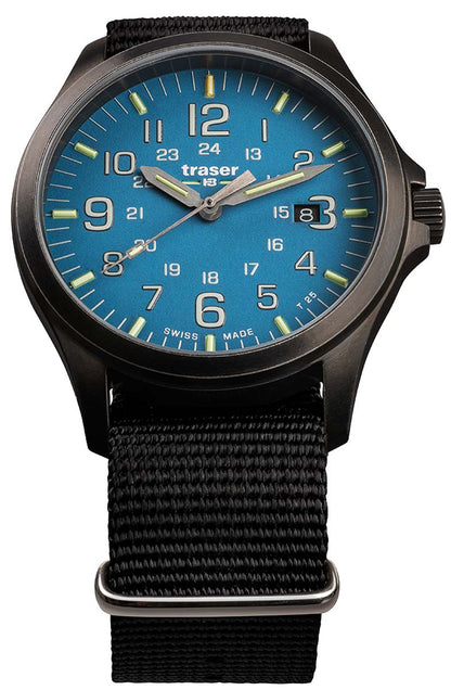 Traser P67 108647 Herrenuhr • H3-Tritium • Swiss Made
