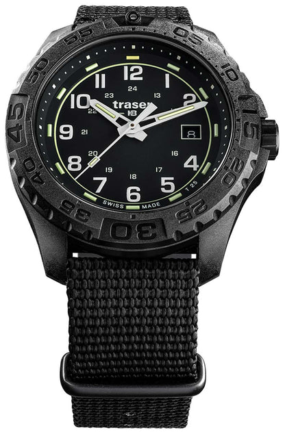 Traser P96 OdP Evolution Black 108673 Herren Uhr • Trigalight Leuchttechnologie • Swiss Made