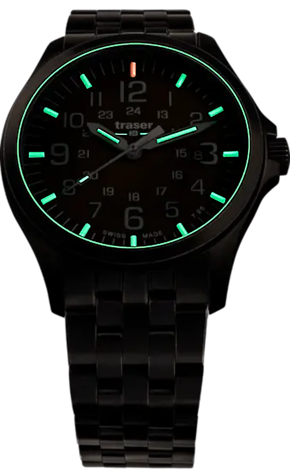 Traser P67 108738 Herrenuhr • Trigalight • Swiss Made