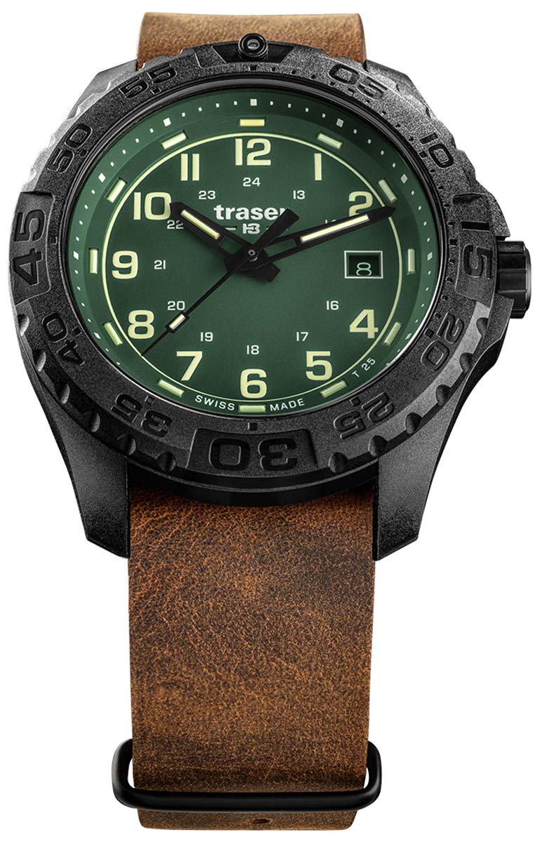 Traser P96 OdP 109038 Herrenuhr • H3-Tritium • Swiss Made