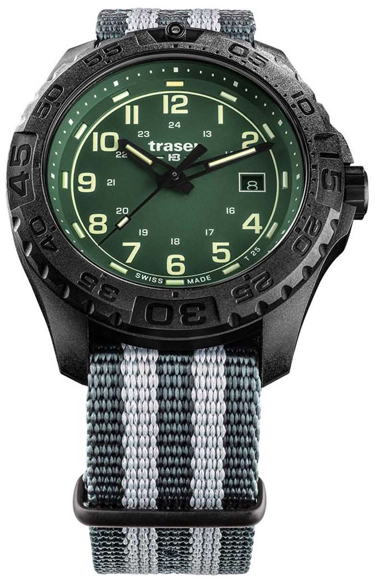 Traser P96 Outdoor Pioneer 109039 Herrenuhr • Trigalight H3 • Saphirglas