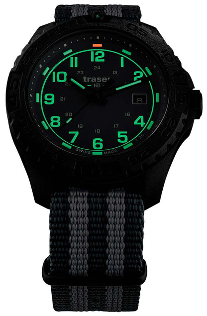Traser P96 109041 Herrenuhr • Trigalight • Swiss Made